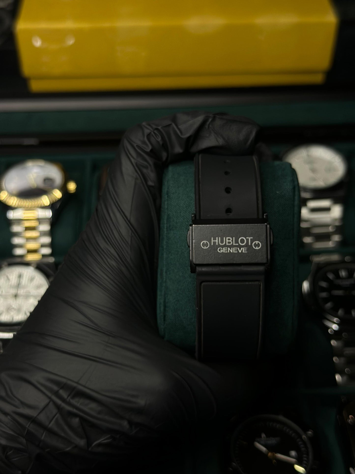 Hublot Spider Black Strap