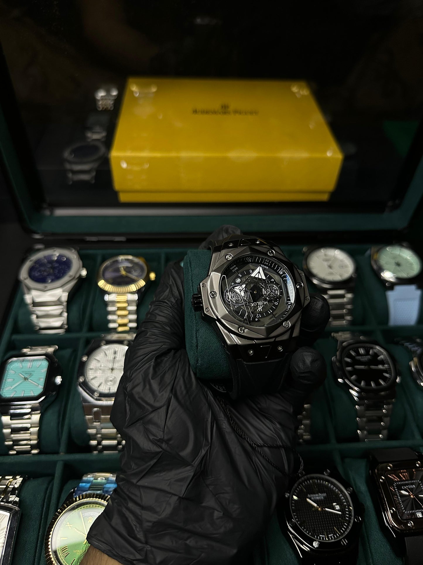 Hublot Spider Black Strap