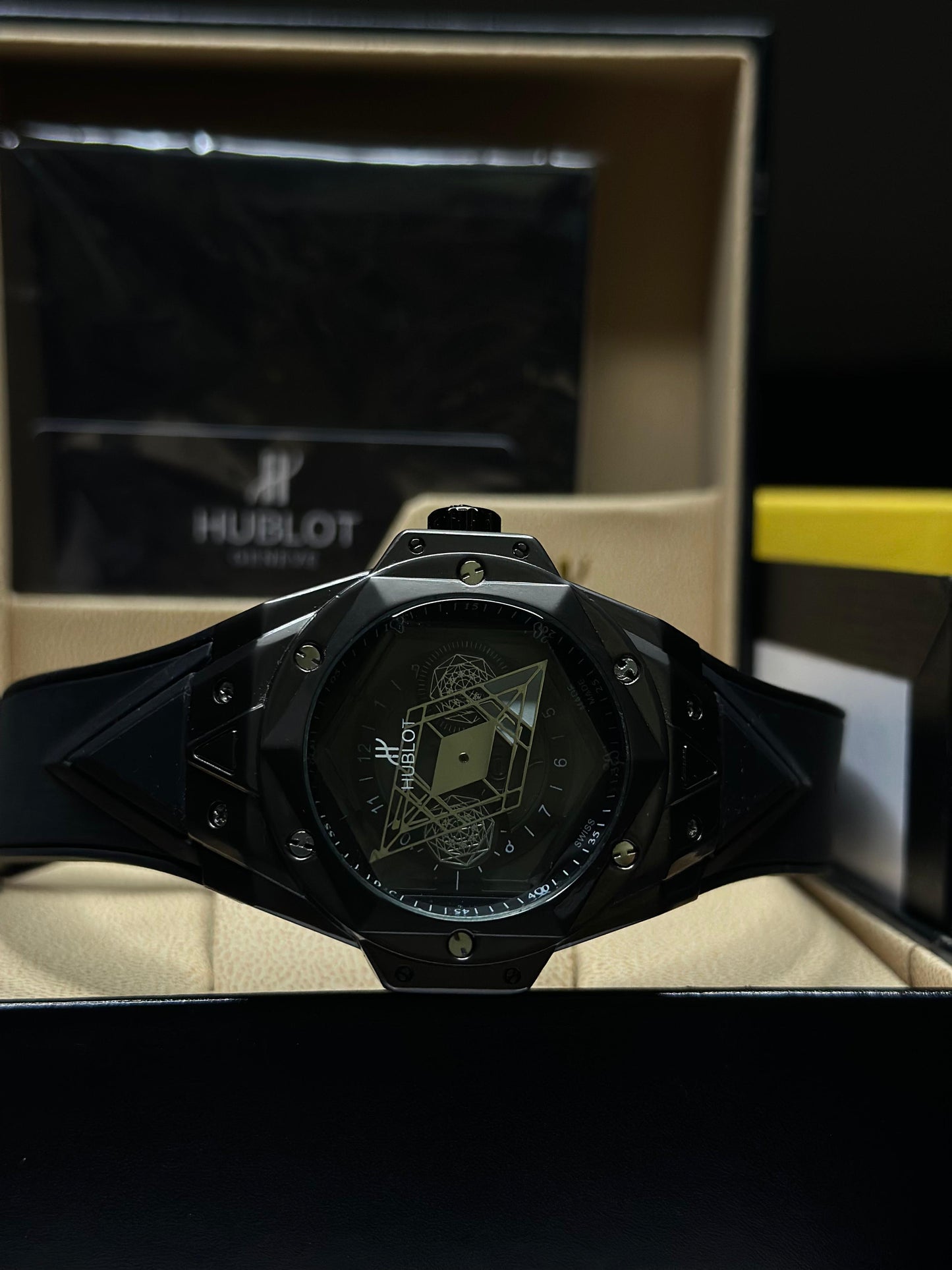 Hublot Spider Black Strap