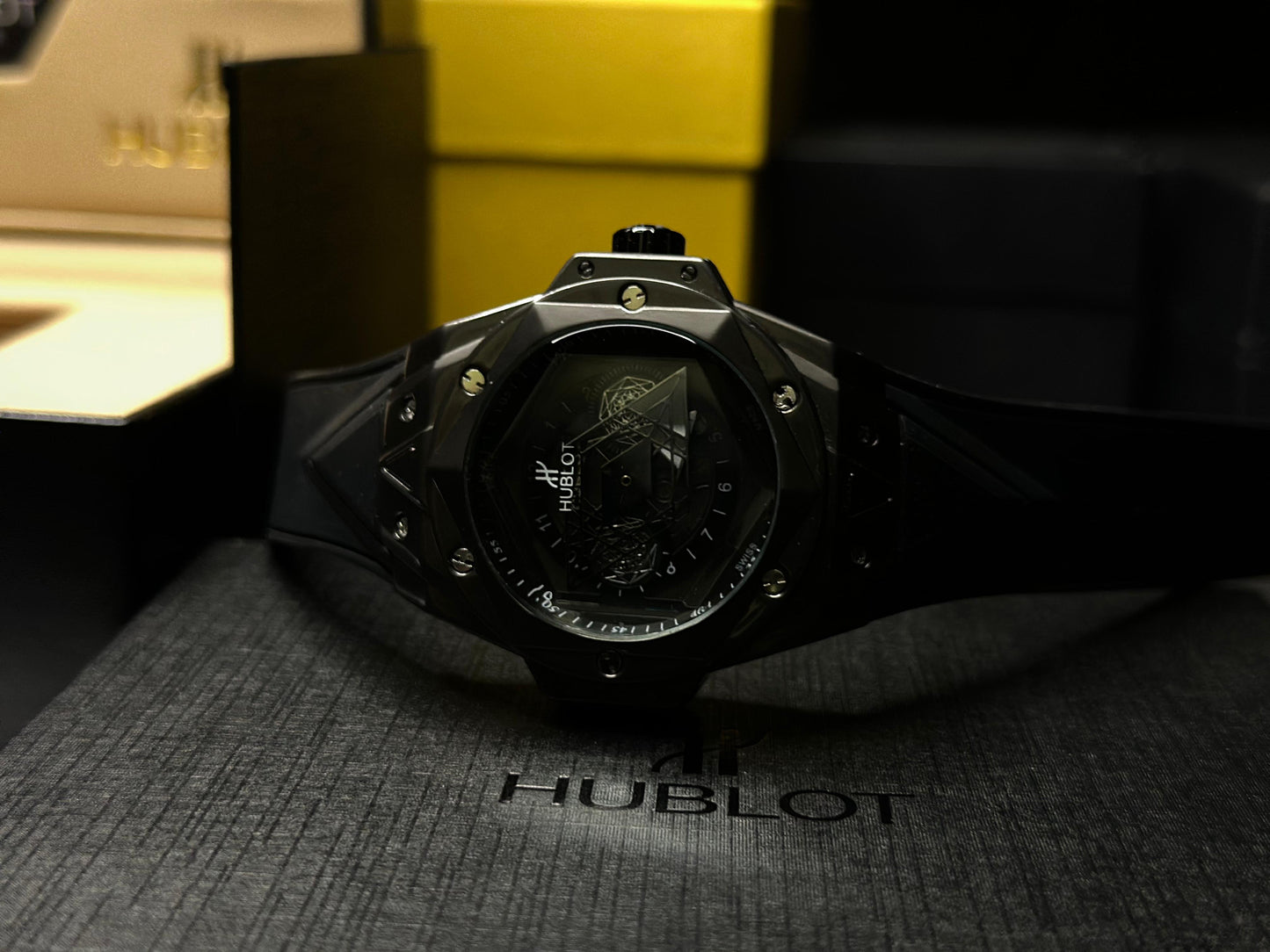 Hublot Spider Black Strap