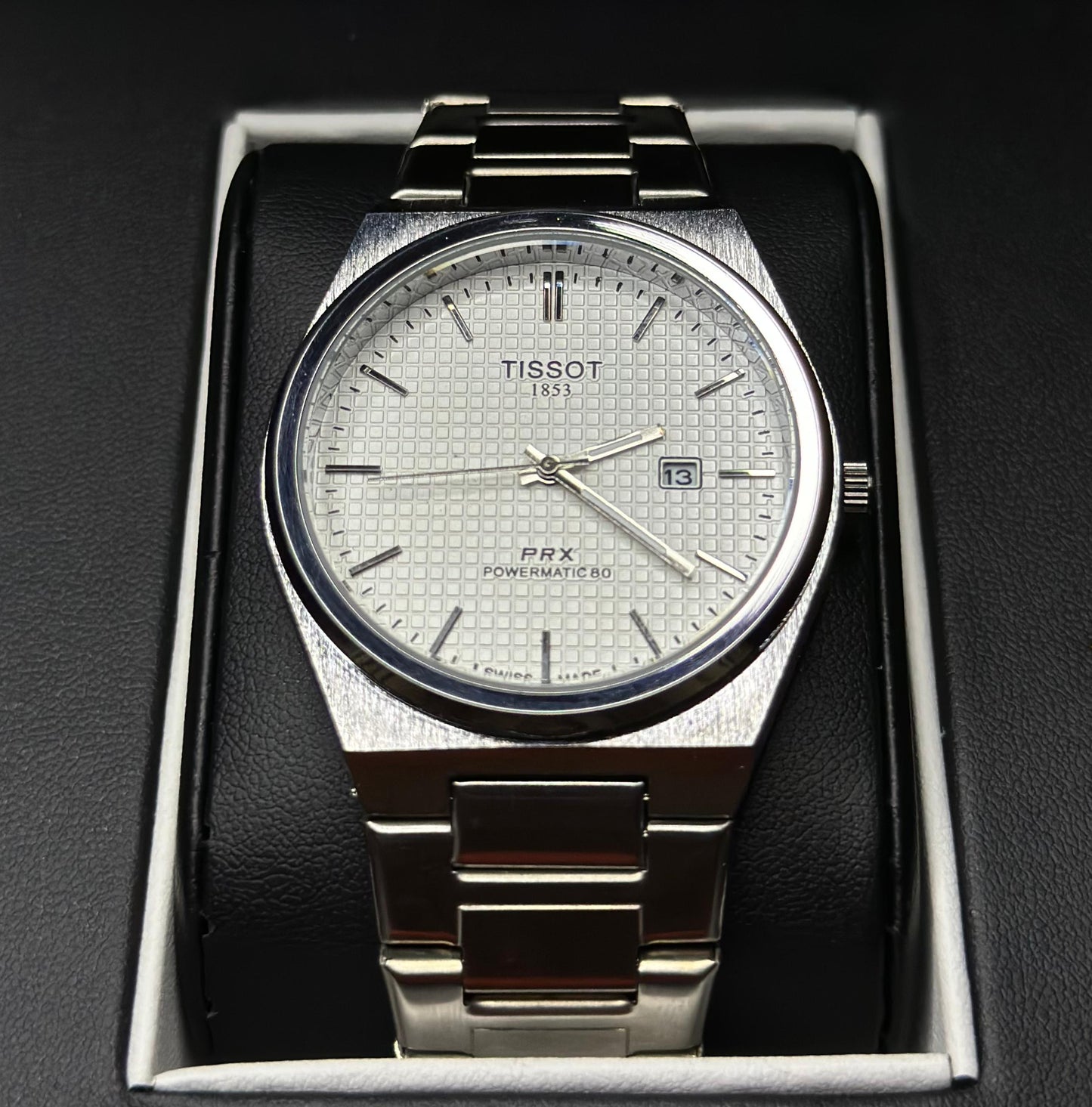 Tissot PRX White Dail Stainless Steel