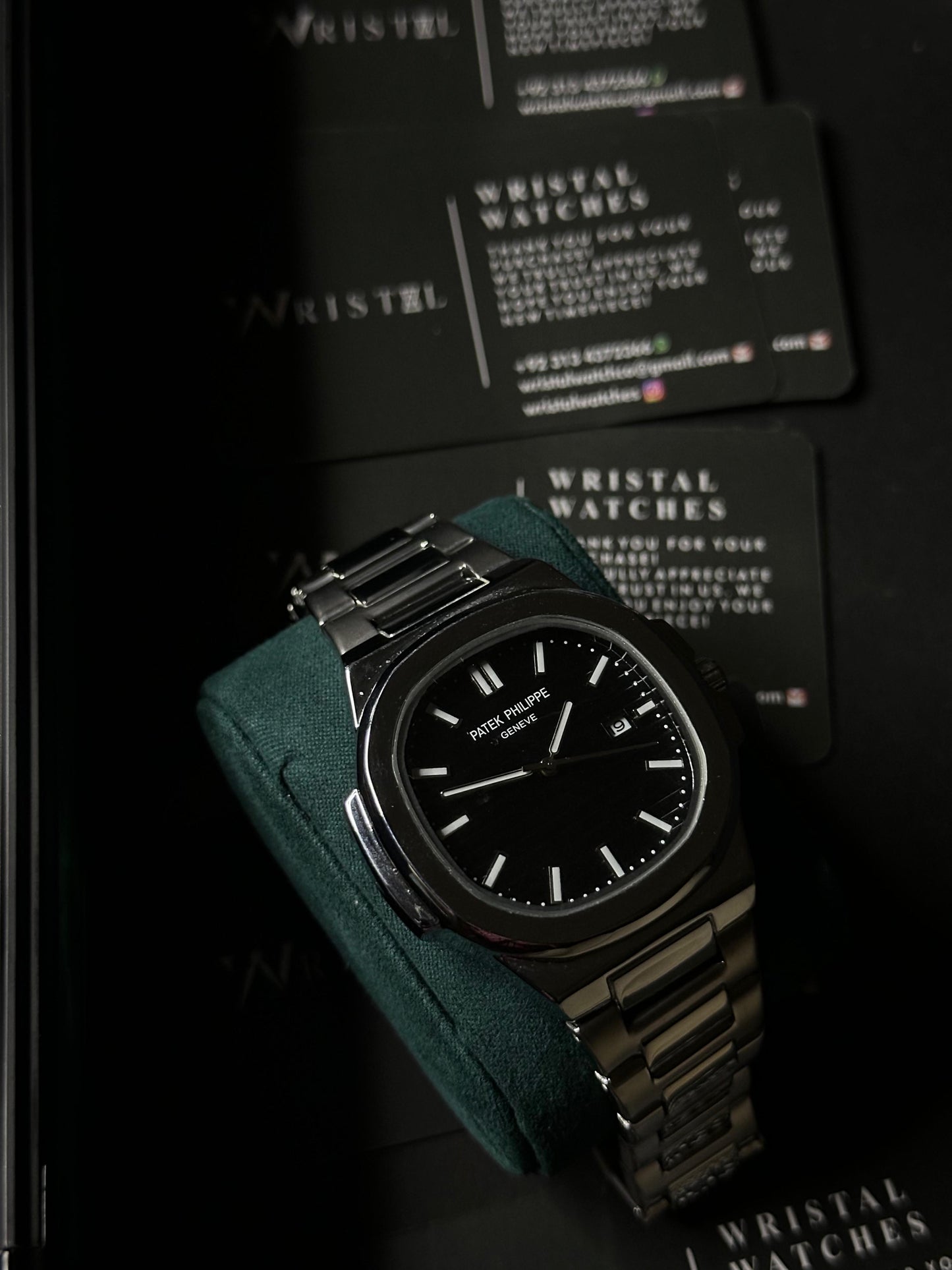 Patek Philip Geneve Black Dial