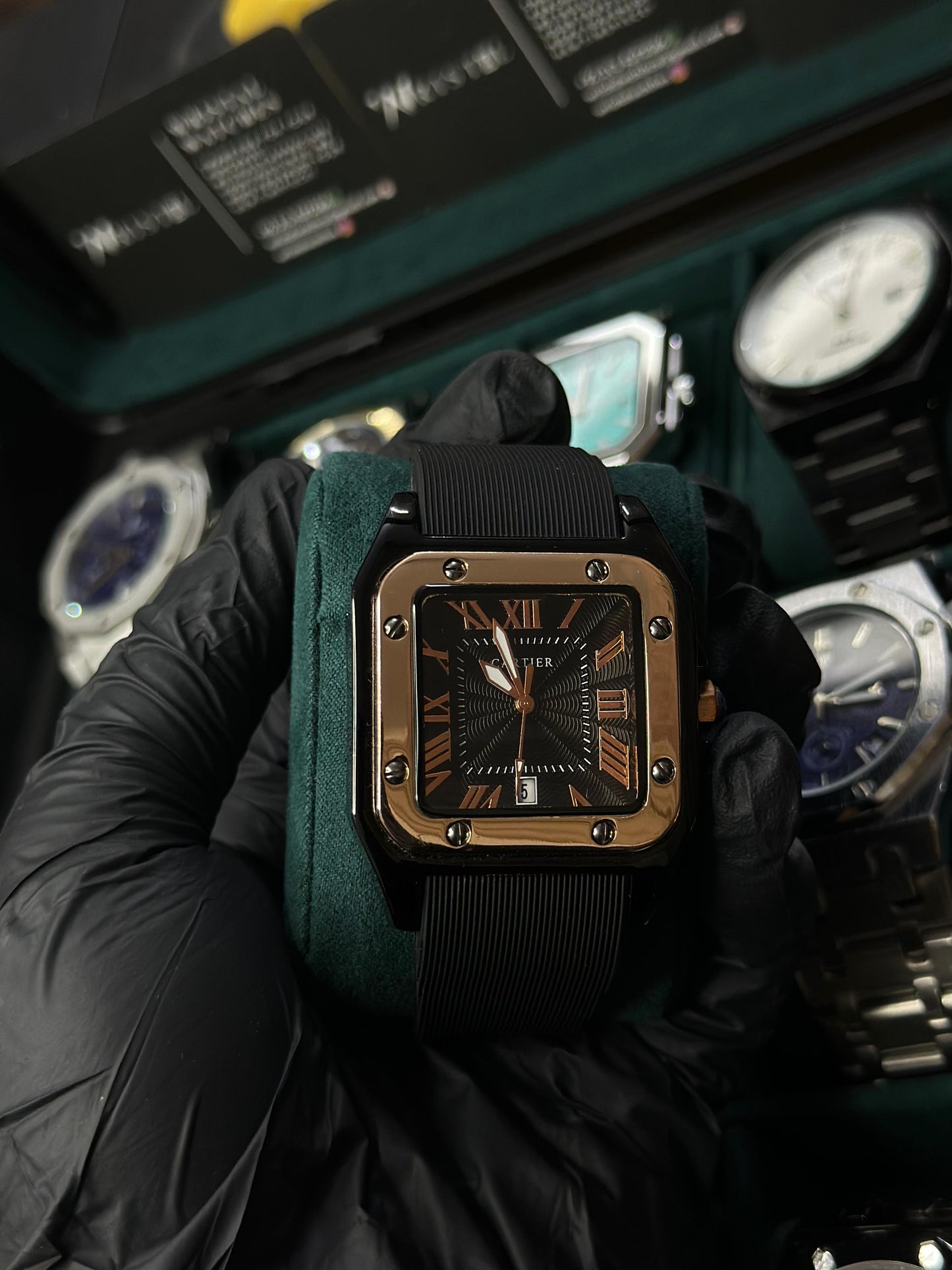 Cartier Black Strap