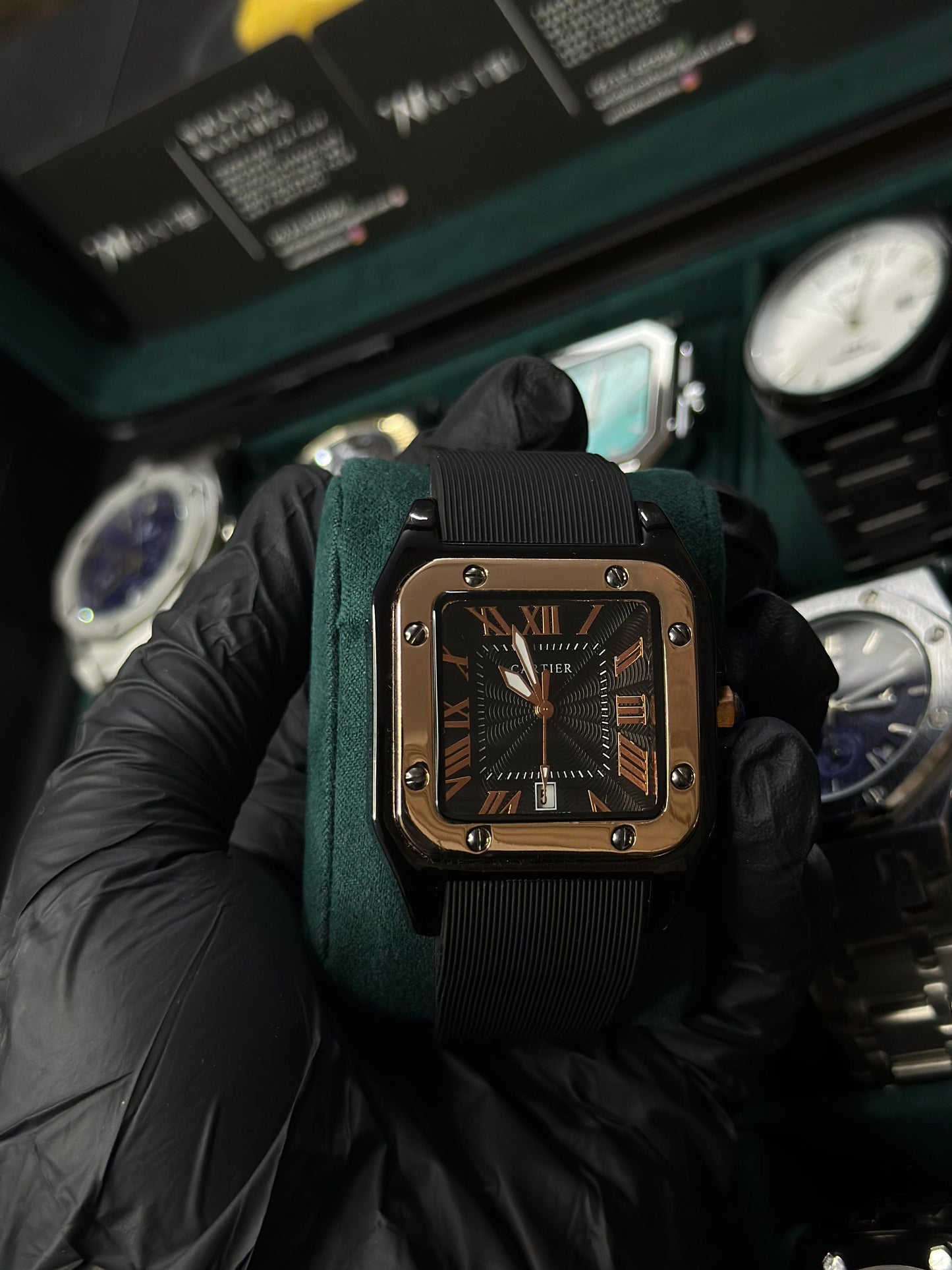 Cartier Black Strap
