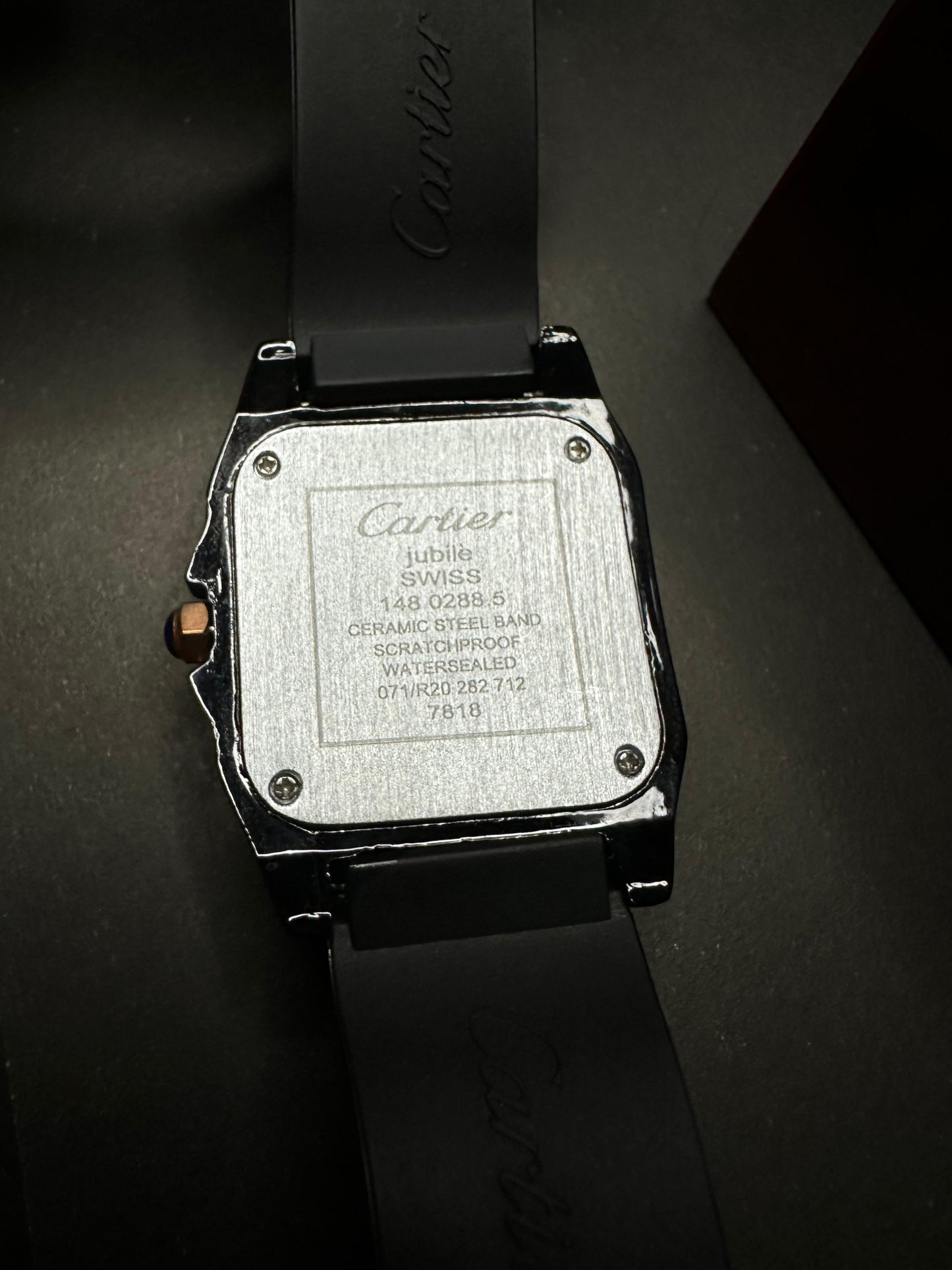 Cartier Black Strap