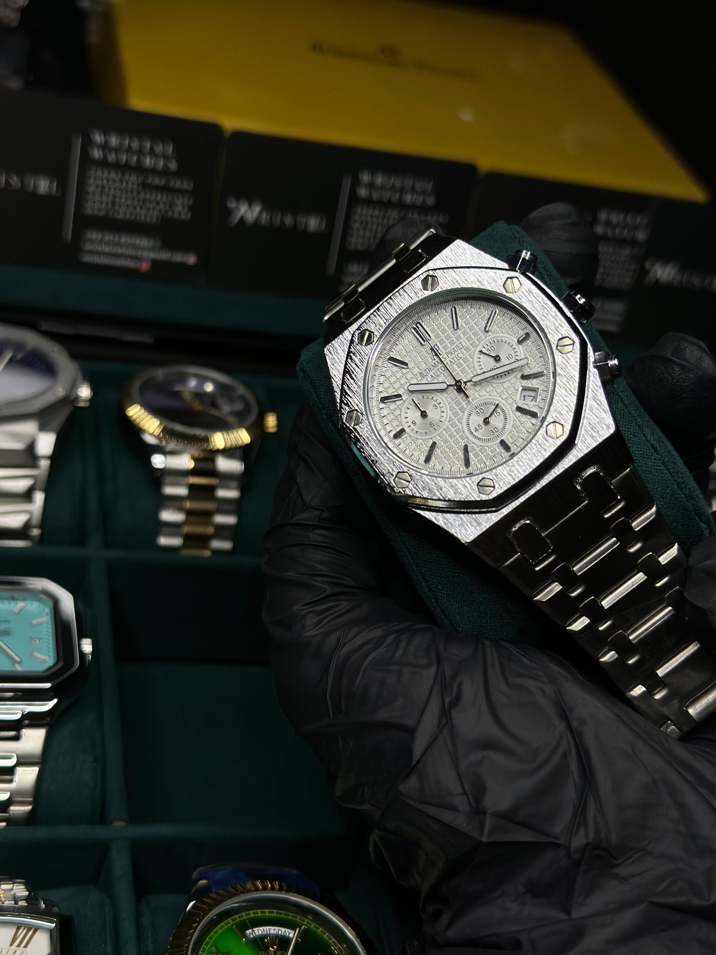 Audemars Piguet white dail