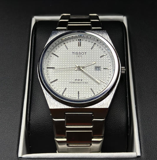 Tissot PRX White Dail Stainless Steel