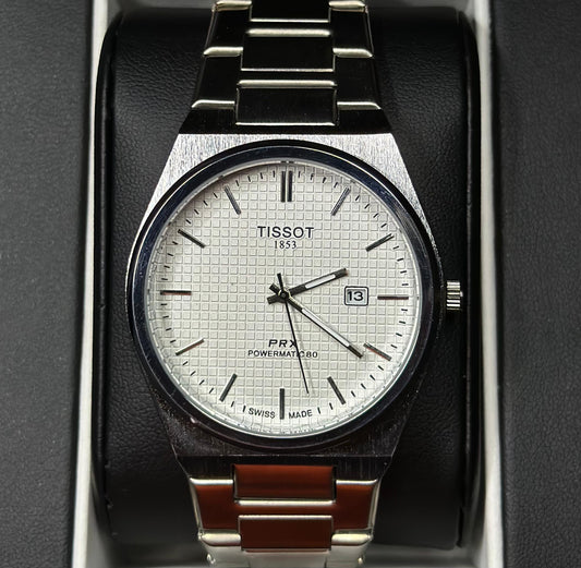 Tissot PRX White Dail Stainless Steel